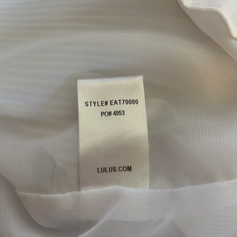 Lulus White Spaghetti Strap Top - image 4